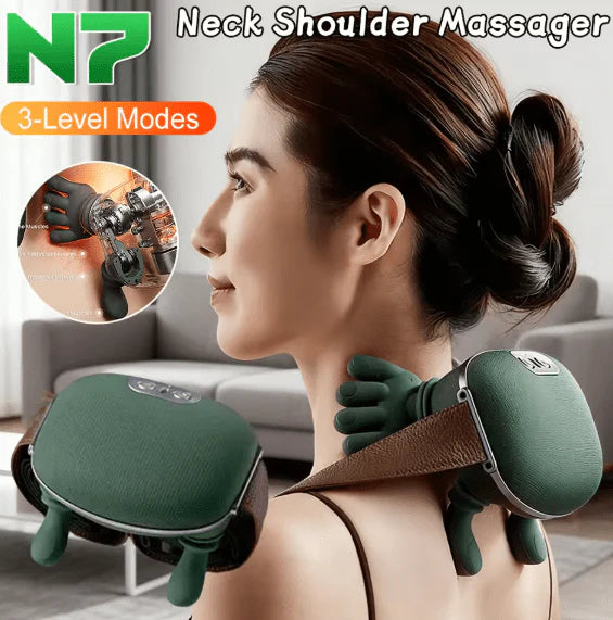 Relax muscles using dual-palm style pressure.